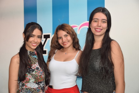 Tania Julieth Ramírez, Valentina Riaño Molano y Camila Andrea Rivera.